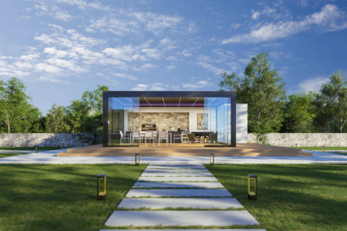 Bioklimatska pergola - Bellano Large S720