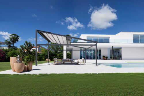 Bioklimatska pergola - Bellano Rolo pergola P600